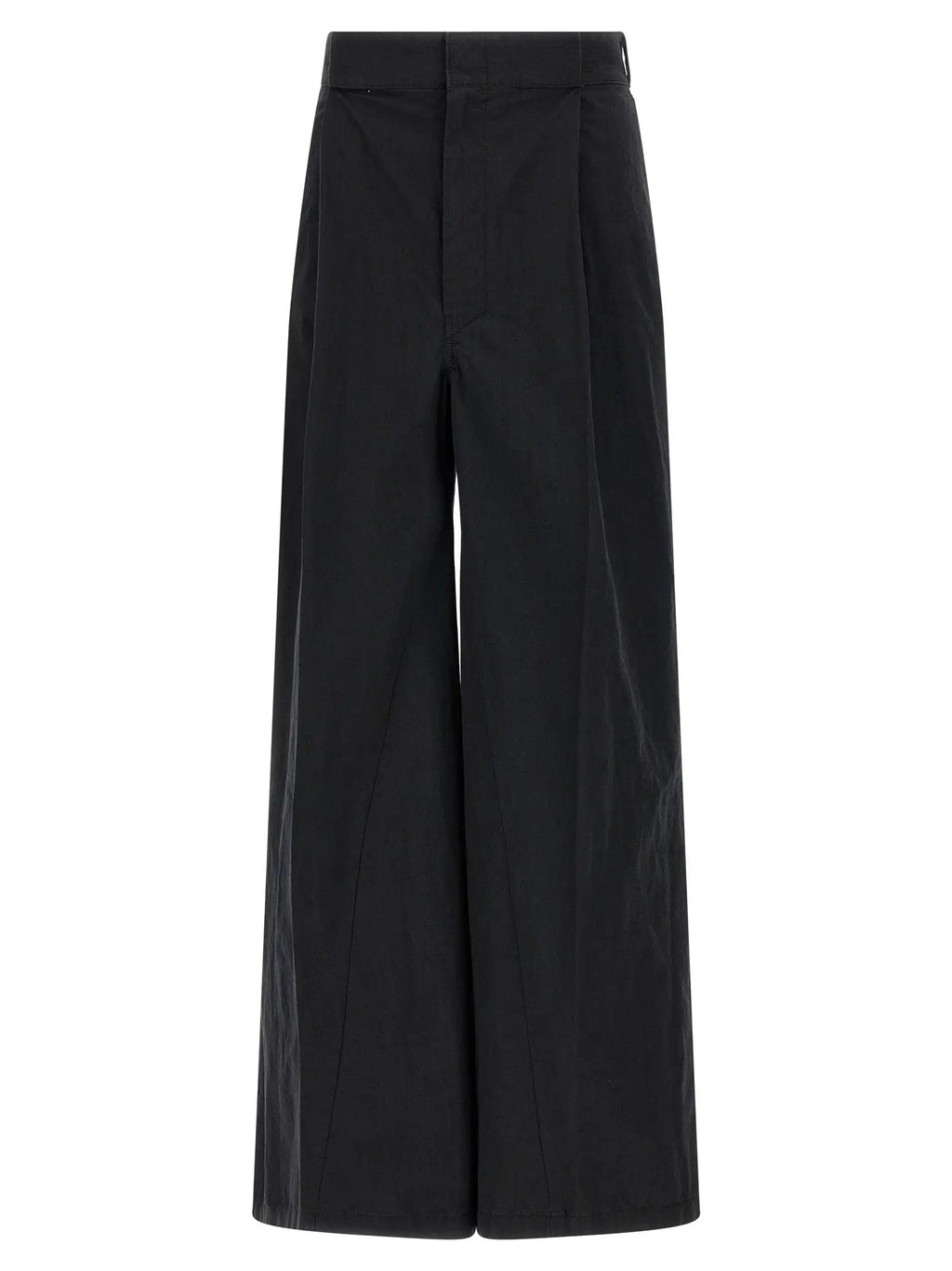 Maison Margiela Black Cotton Casual Pants