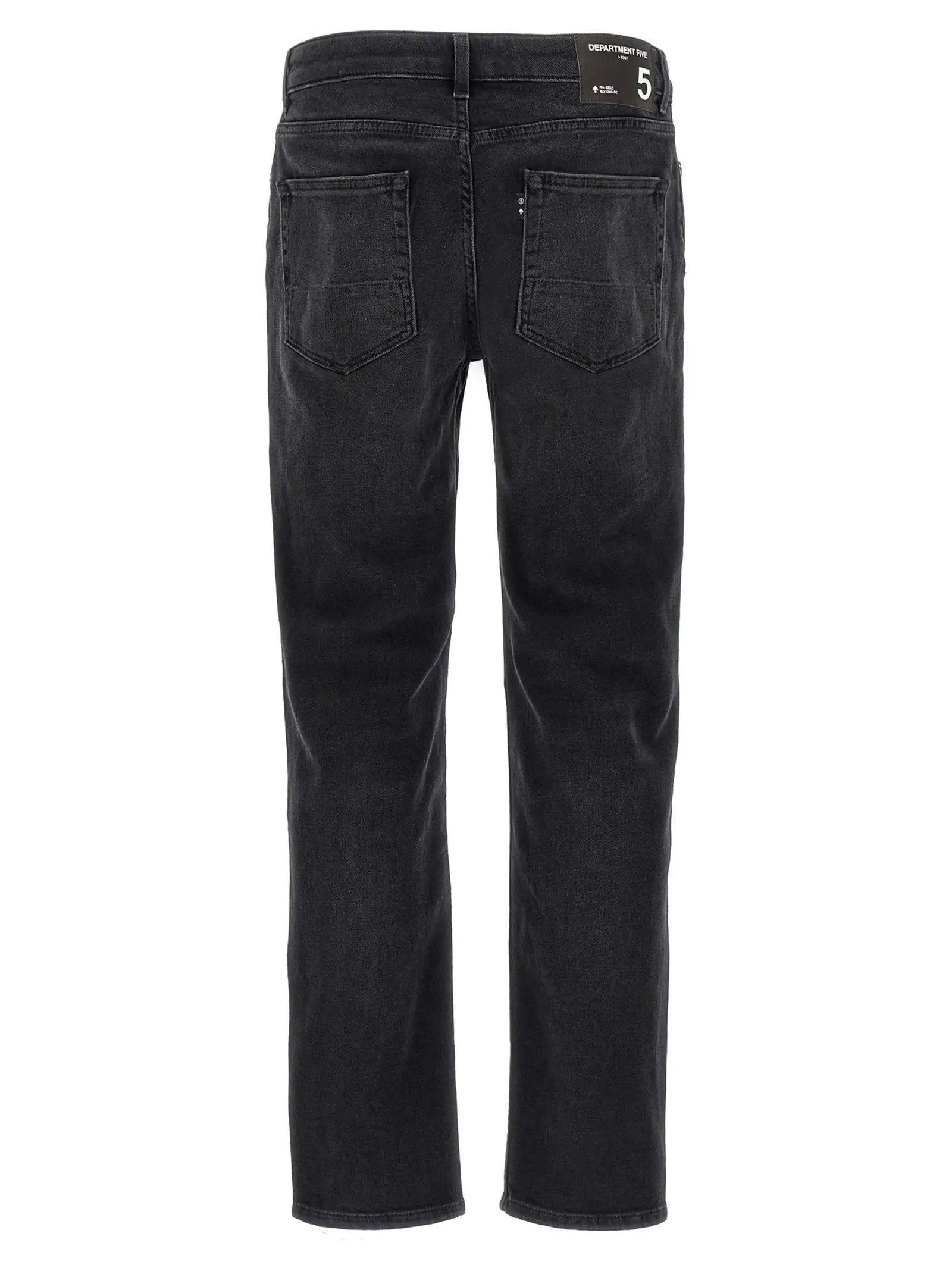 Department 5 Black Cotton Jeans Denim