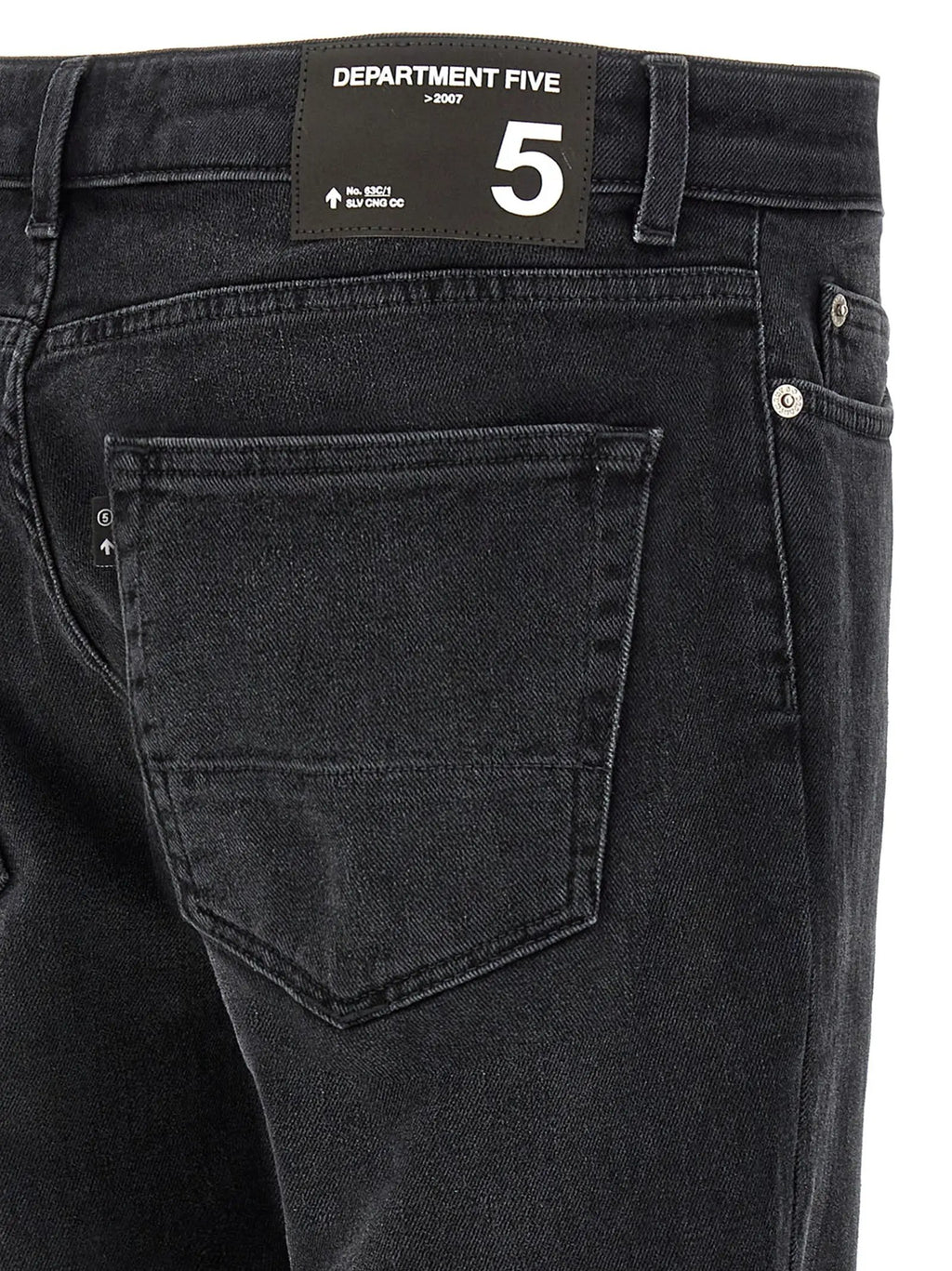 Department 5 Black Cotton Jeans Denim