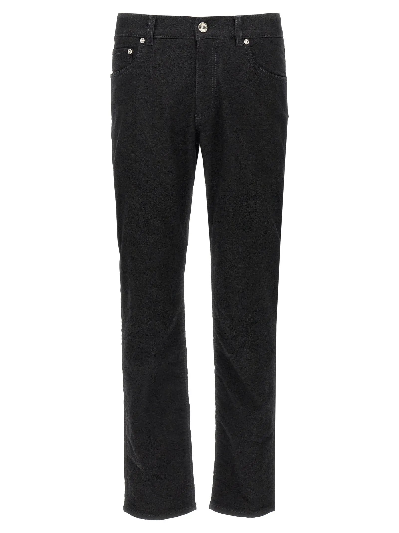 Etro Black Cotton Jeans Denim