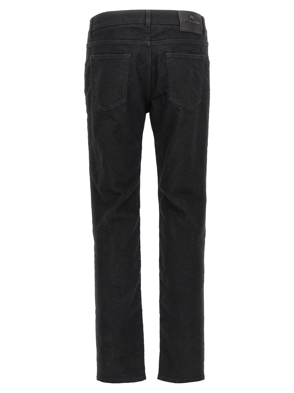 Etro Black Cotton Jeans Denim