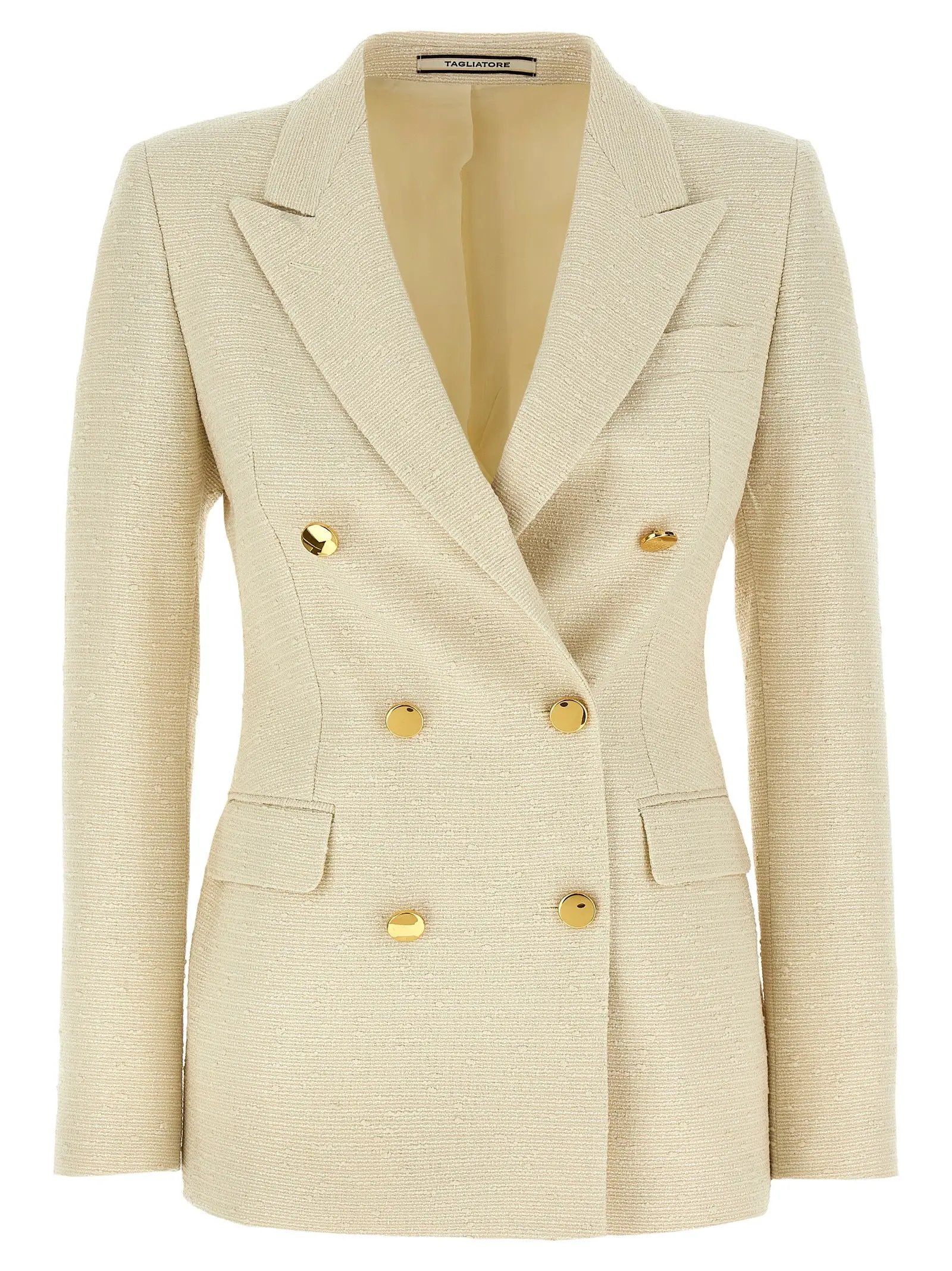 Blazer en coton beige Tagliatore