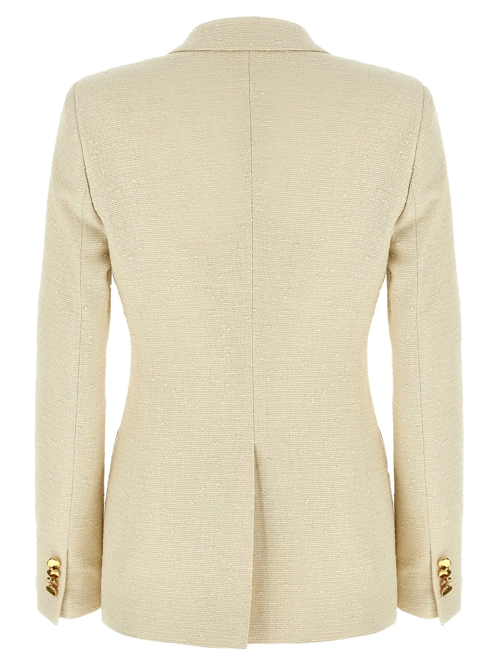 Blazer en coton beige Tagliatore