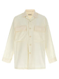 Jil Sander White Cotton Blouse