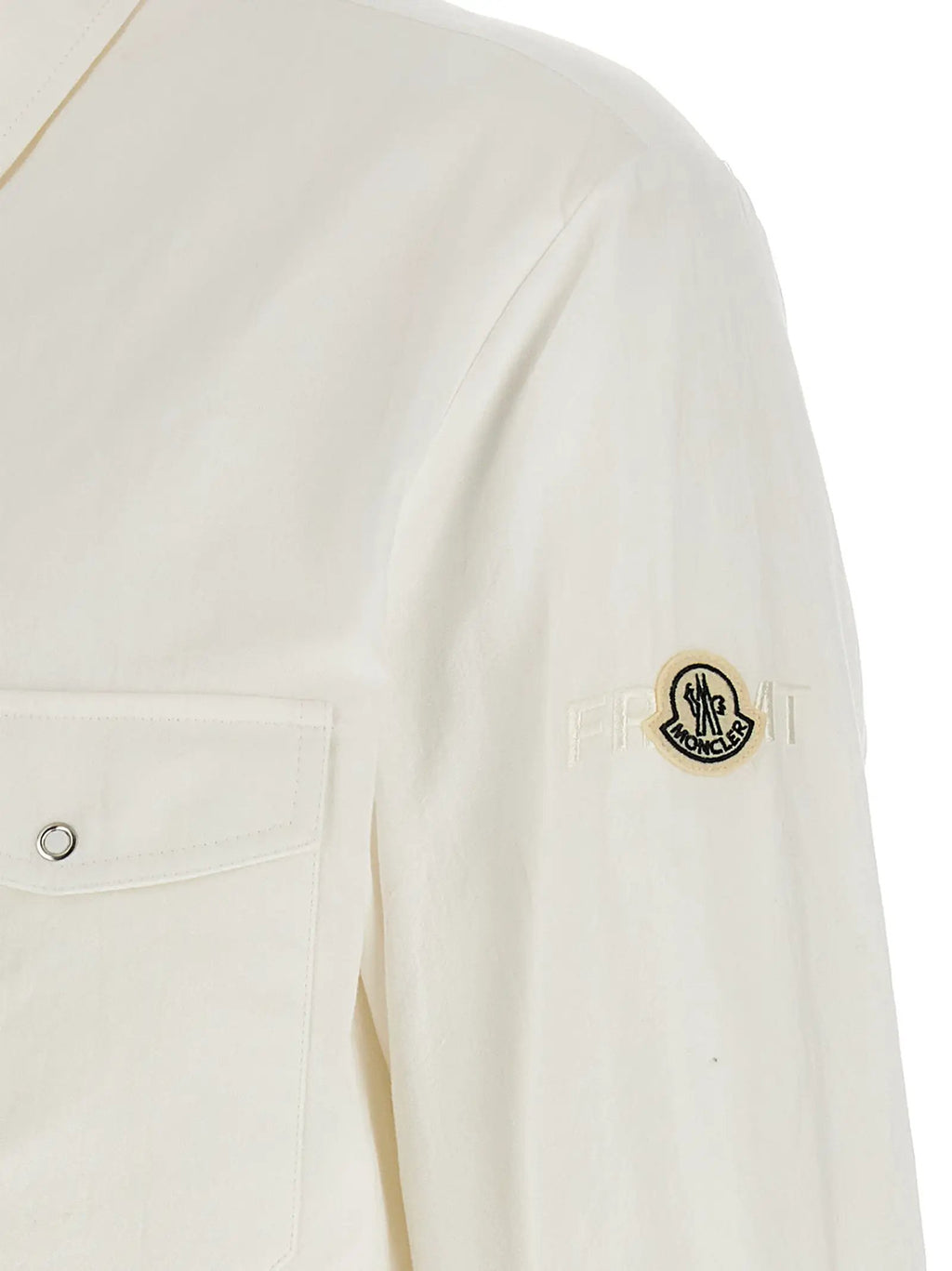 MONCLER GENIUS White Polyamide Blouse