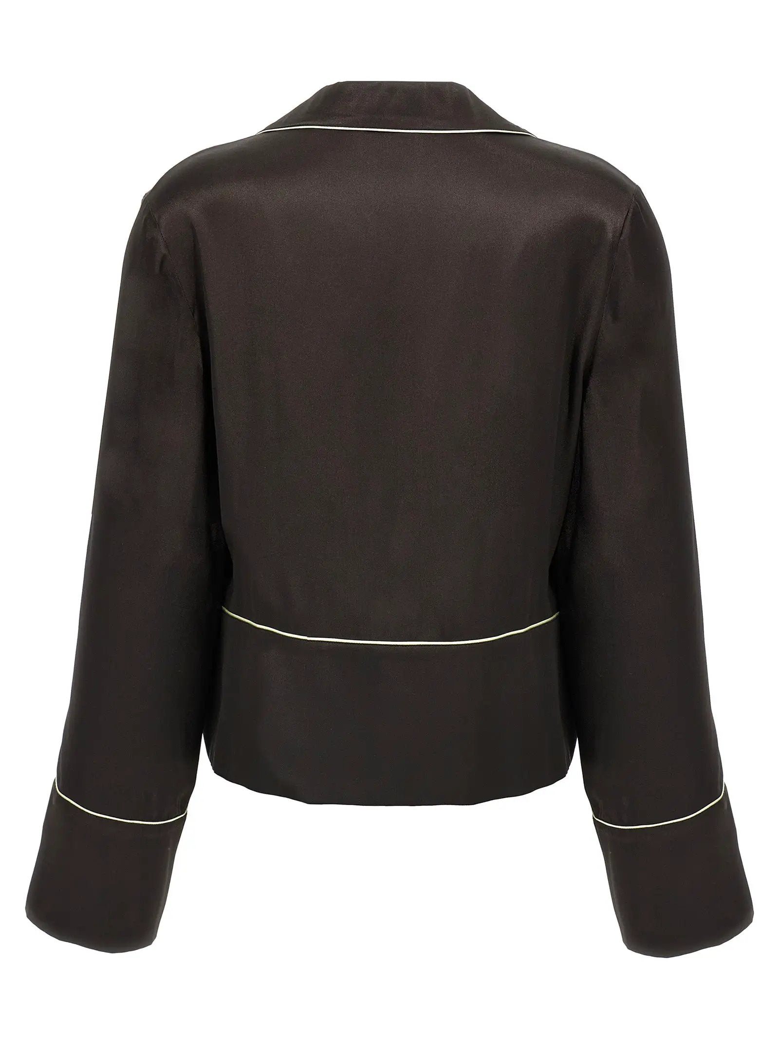 Off-White Black Acetate Blouse