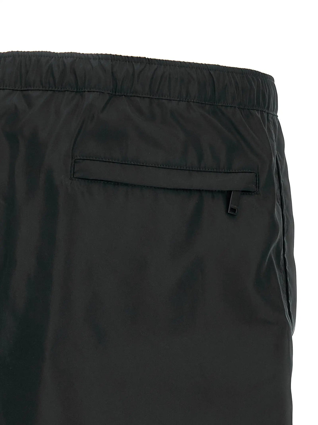 Valentino Garavani Black Polyamide Swim Shorts