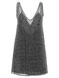 Max Mara Black Silk Short Dress