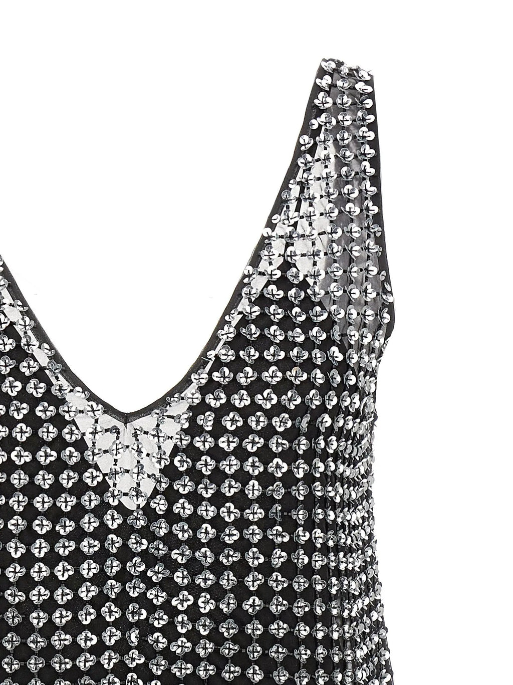 Max Mara Black Silk Short Dress