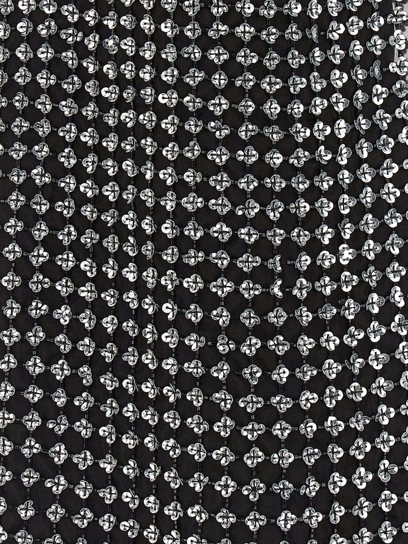 Max Mara Black Silk Short Dress