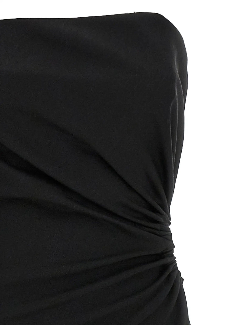 Max Mara Black Virgin Wool Long Dress