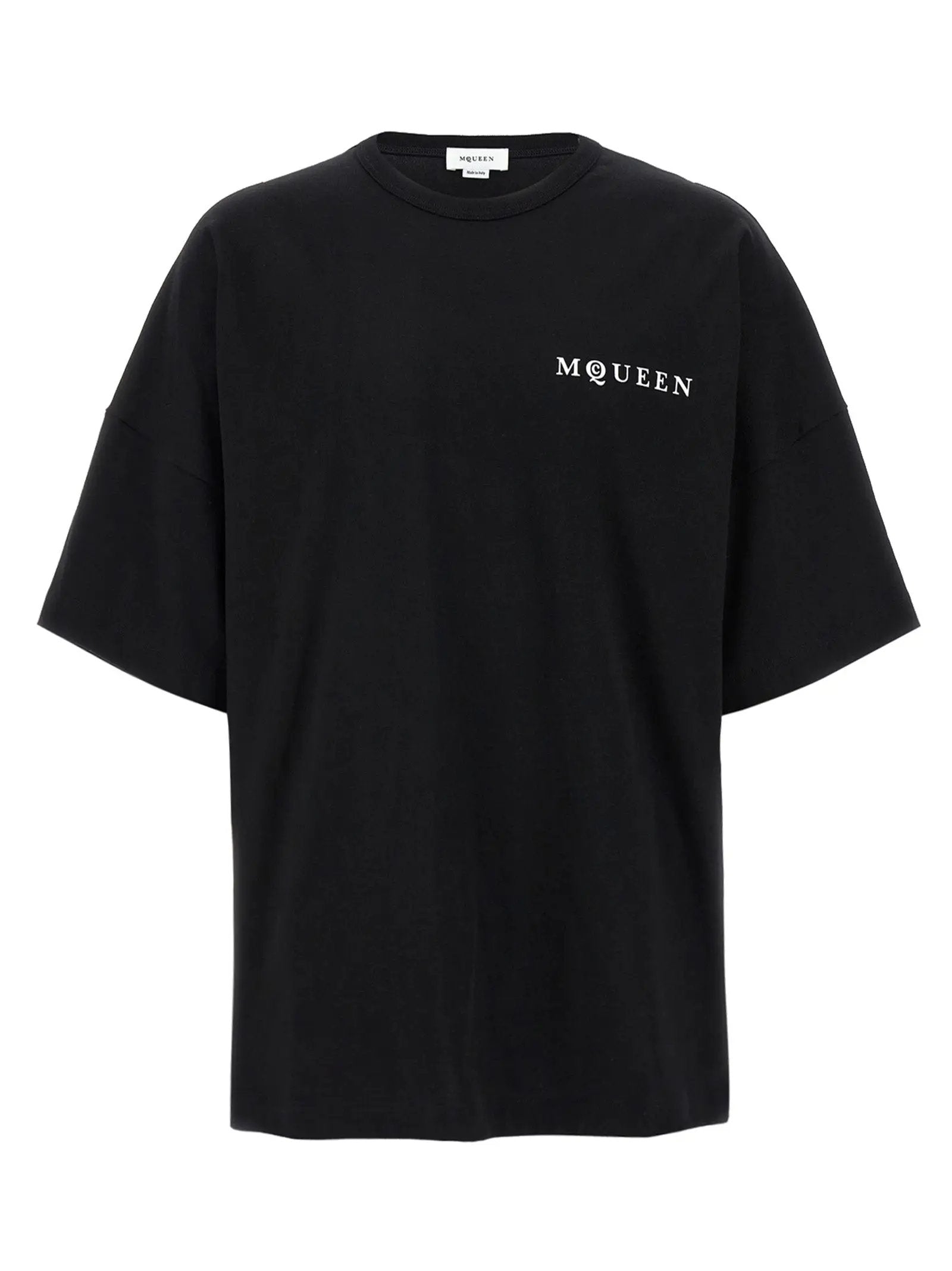 Alexander McQueen Bicolor Cotton T-Shirt