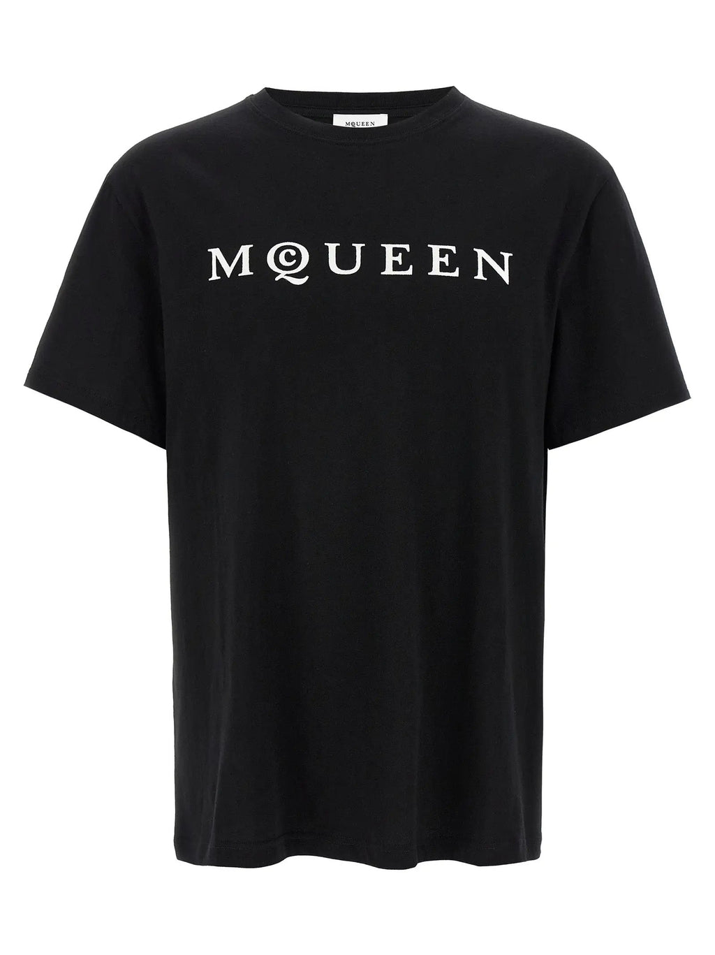 Alexander McQueen Bicolor Cotton T-Shirt