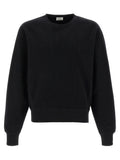 Saint Laurent Black Cotton Sweatshirt