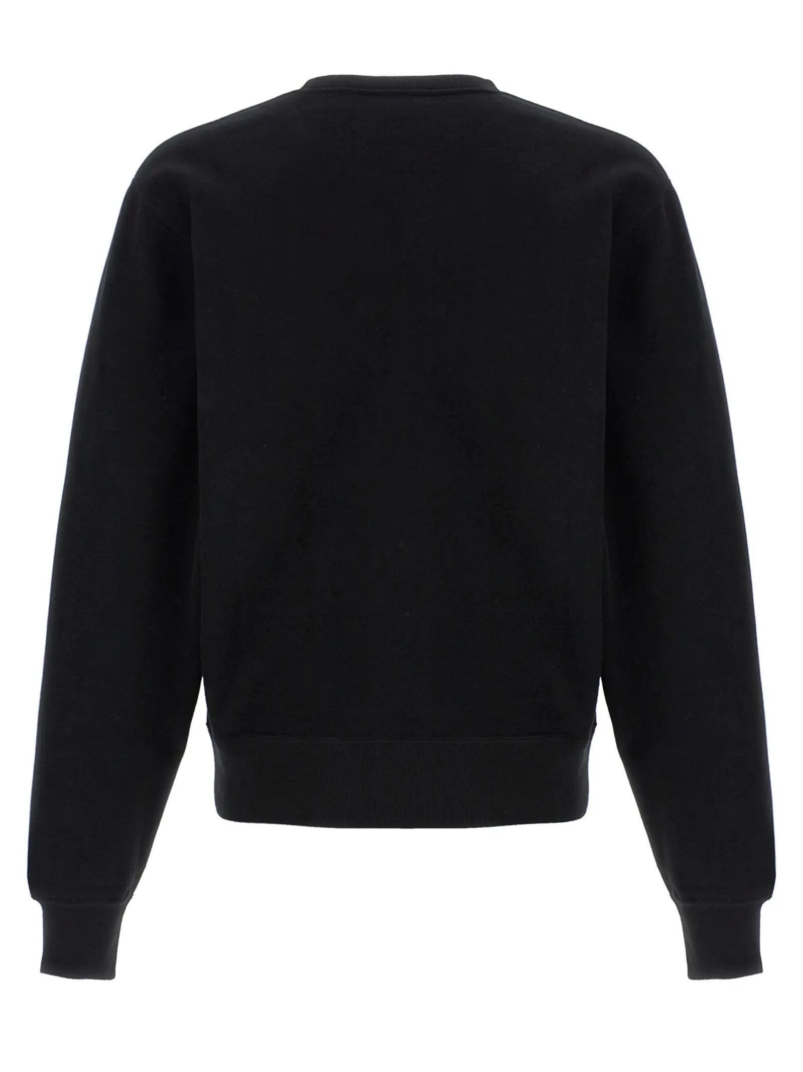 Saint Laurent Black Cotton Sweatshirt