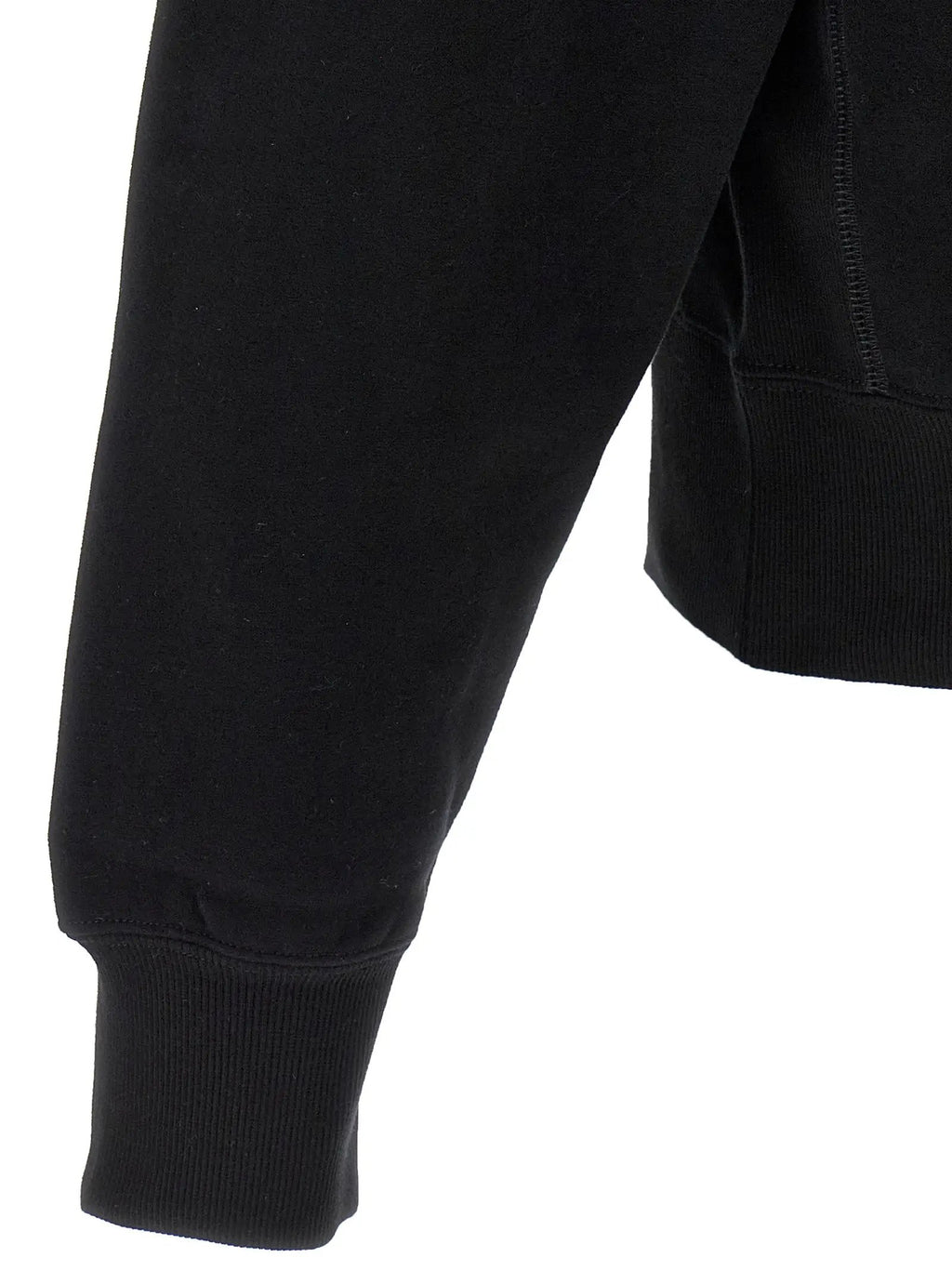 Saint Laurent Black Cotton Sweatshirt