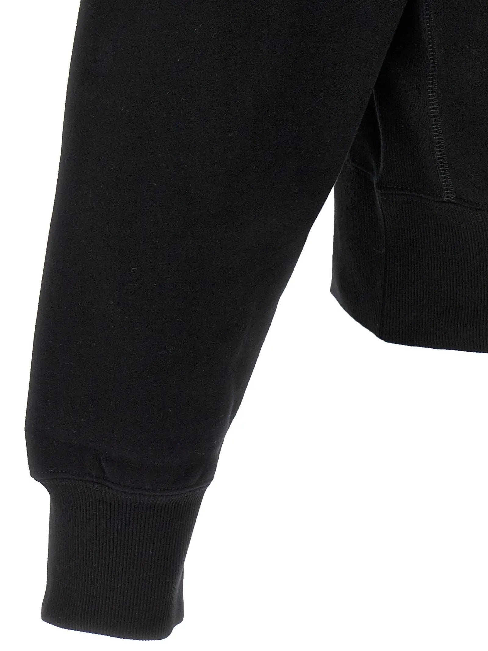 Saint Laurent Black Cotton Sweatshirt
