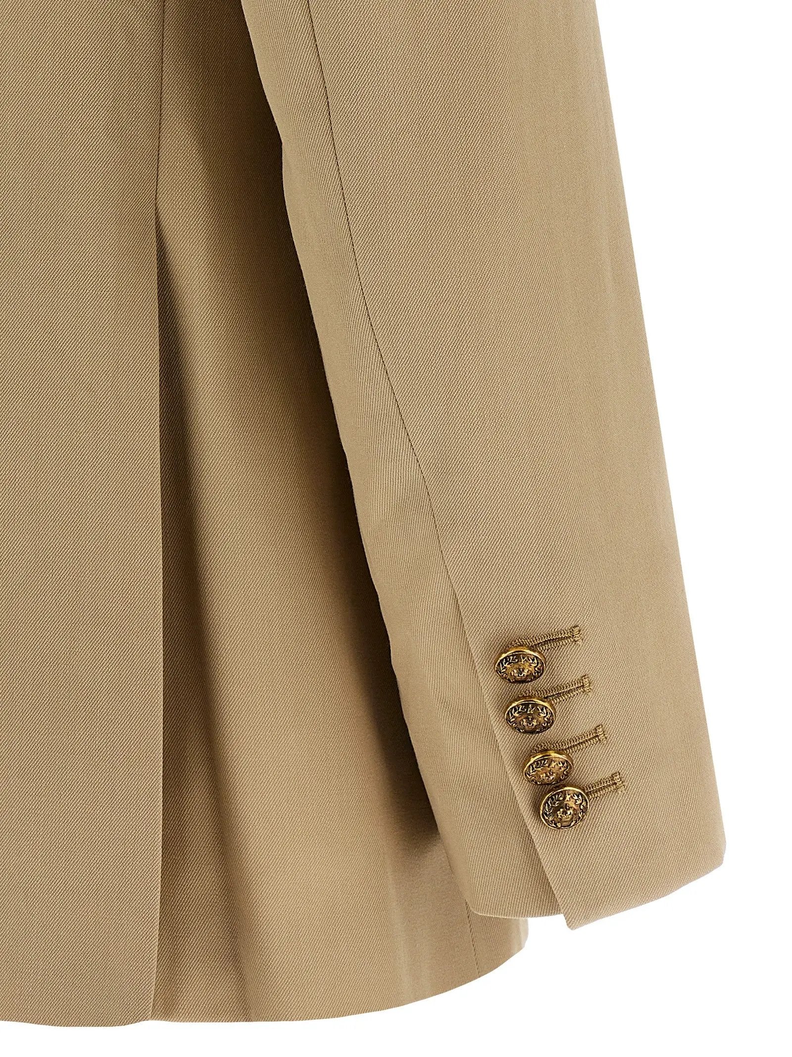 Golden Goose Beige Virgin Wool Blazer