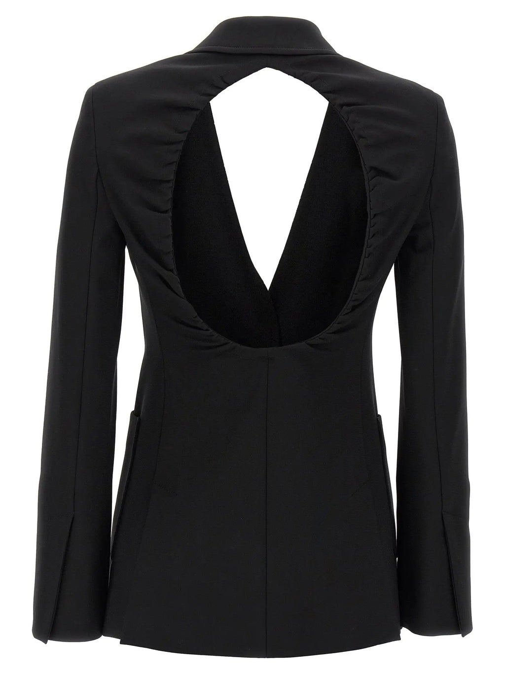 Max Mara Black Viscose Blazer