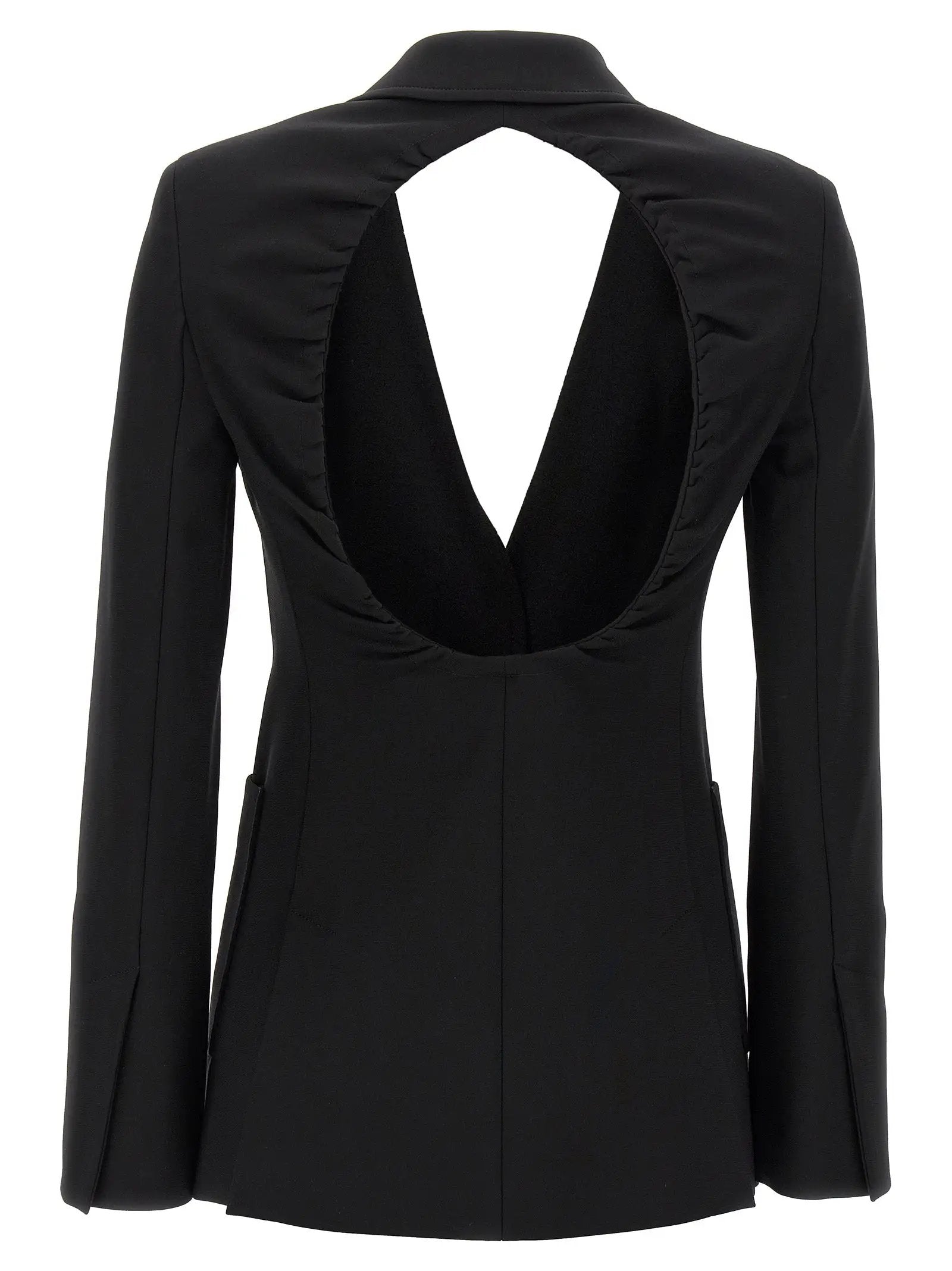 Max Mara Black Viscose Blazer