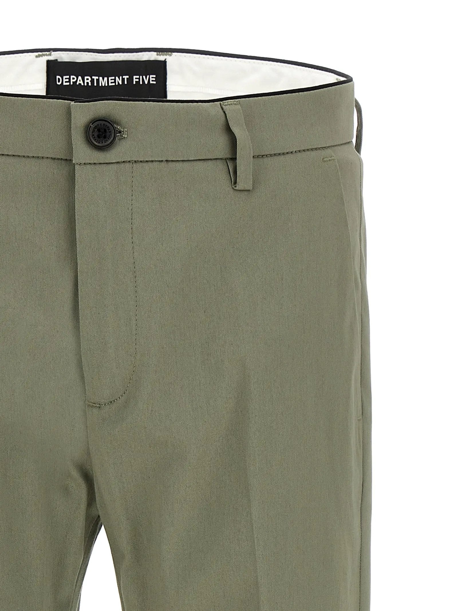 Department 5 Bicolor Cotton Cropped Pants