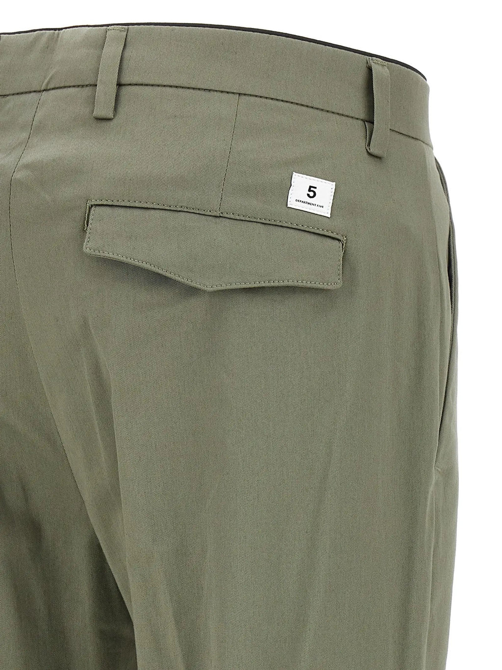 Department 5 Bicolor Cotton Cropped Pants