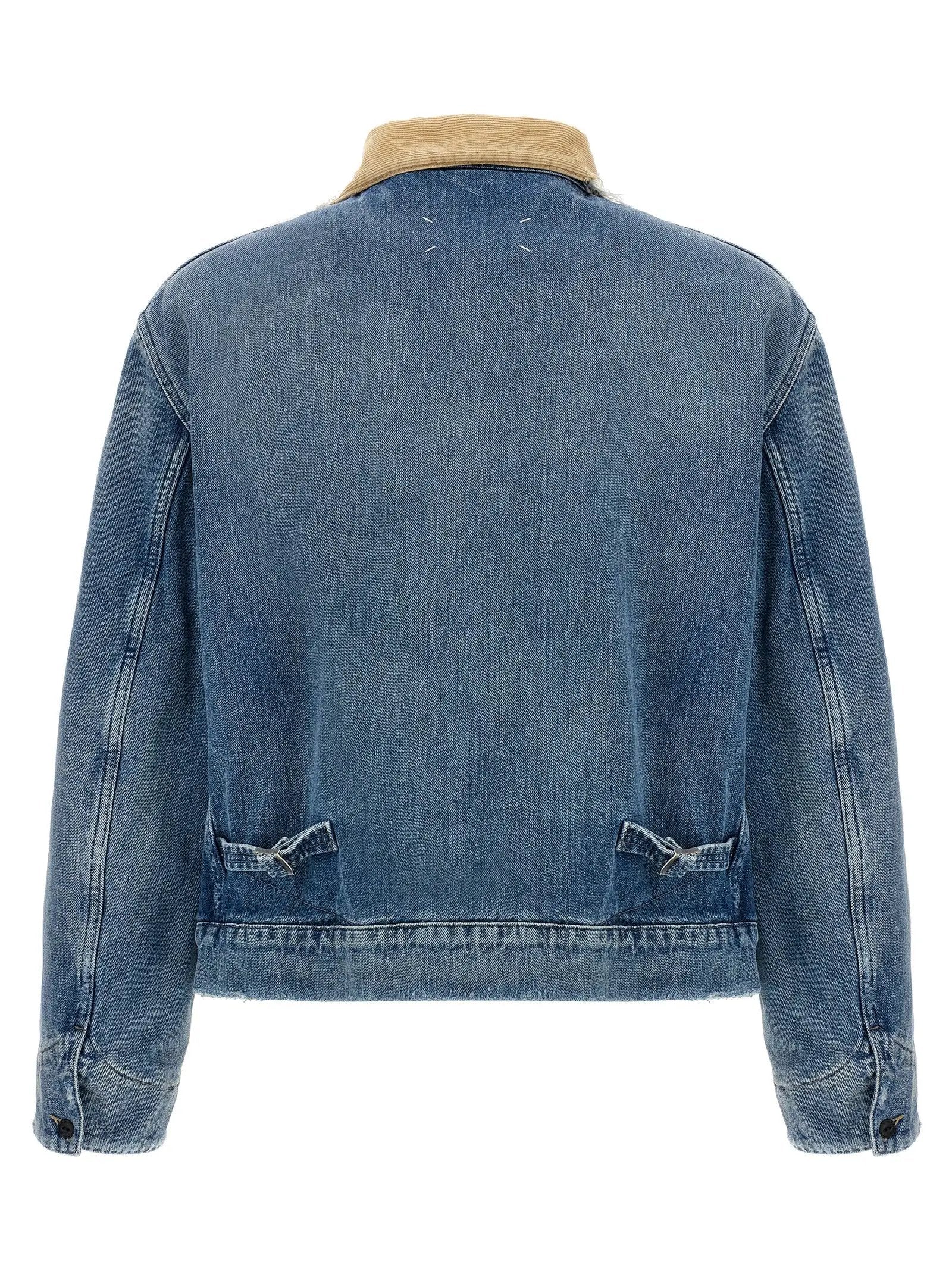 Maison Margiela Blue Cotton Denim Jacket