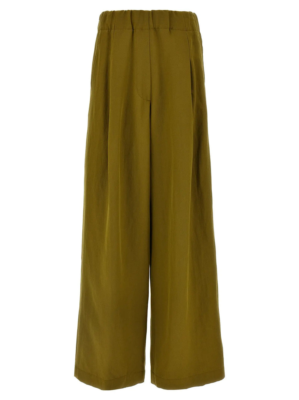 Dries Van Noten Bicolor Wool Casual Pants