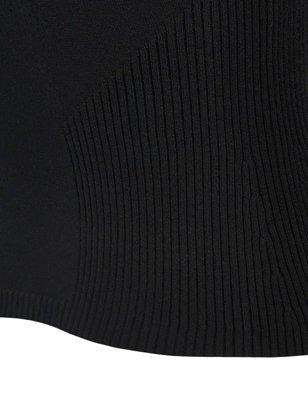 Marine Serre Black Viscose Tank Tops
