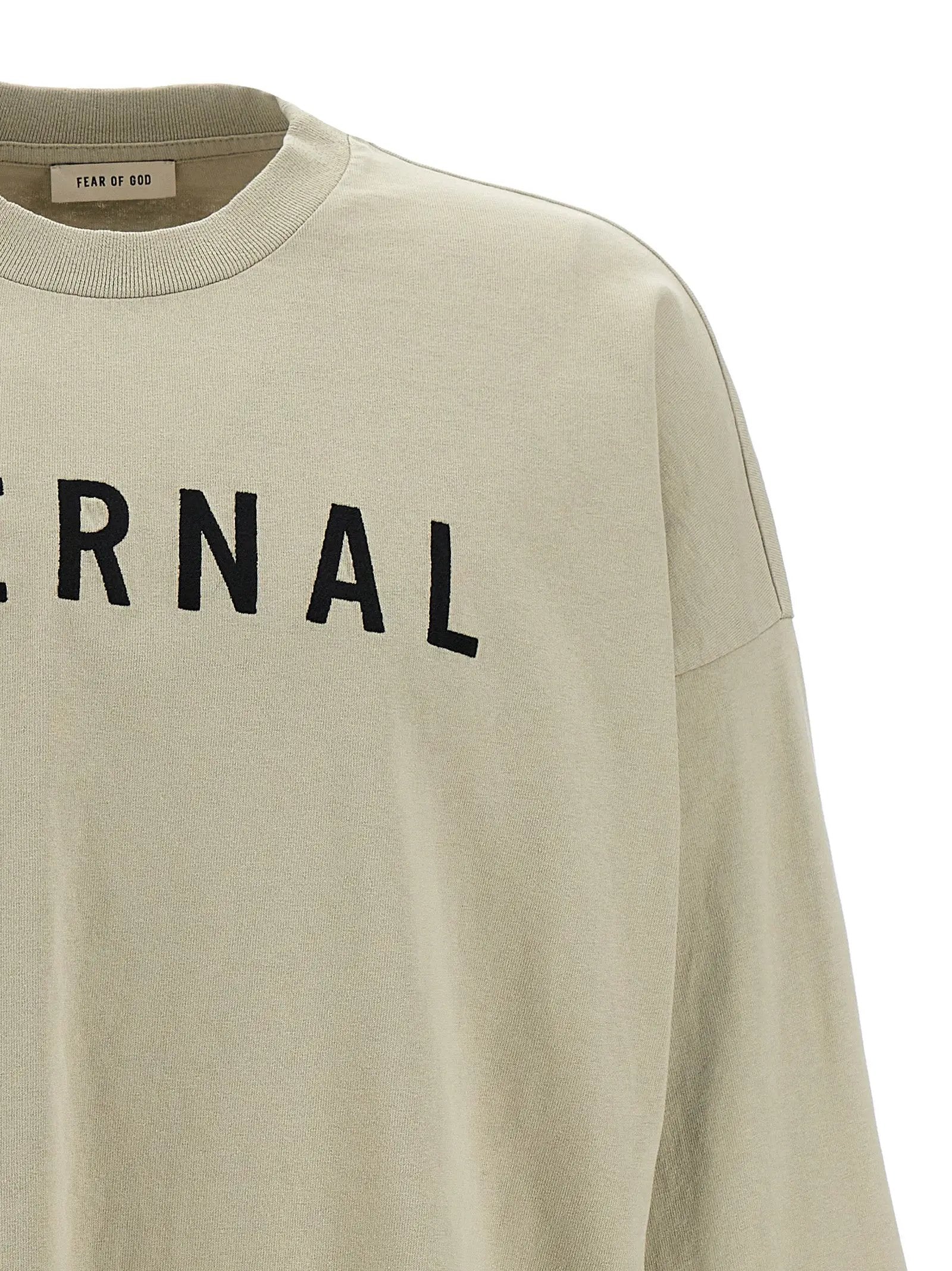 Fear Of God Gray Cotton T-Shirt