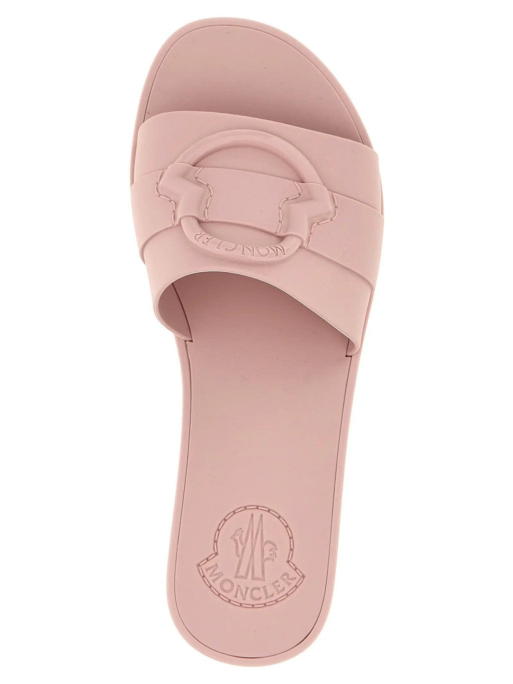 Moncler Multicolor Elastane Slides