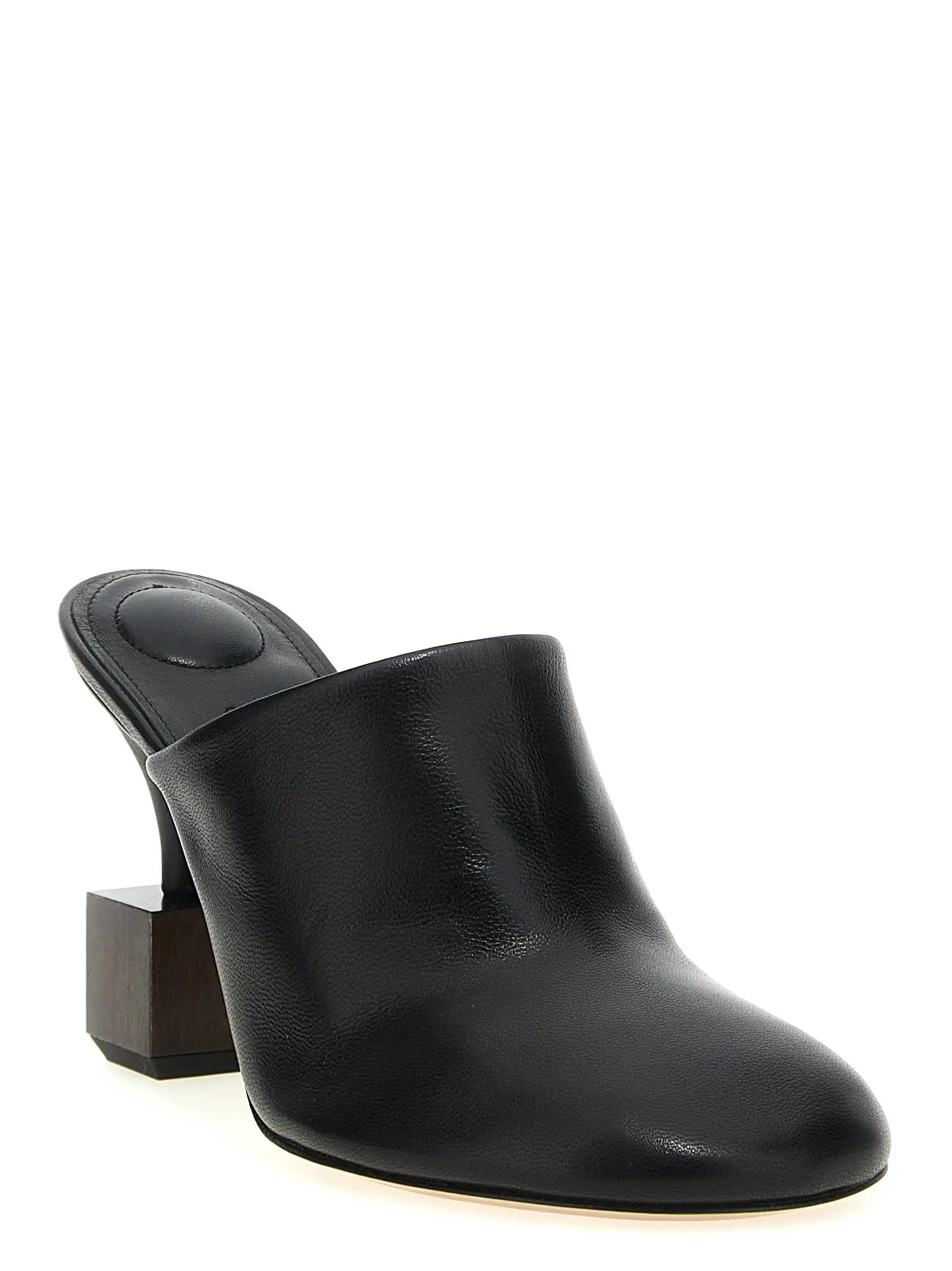 Jacquemus Black Lamb Leather High Heel Pumps