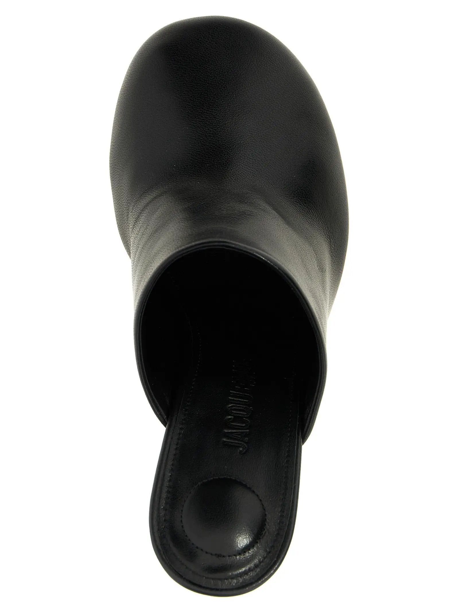 Jacquemus Black Lamb Leather High Heel Pumps