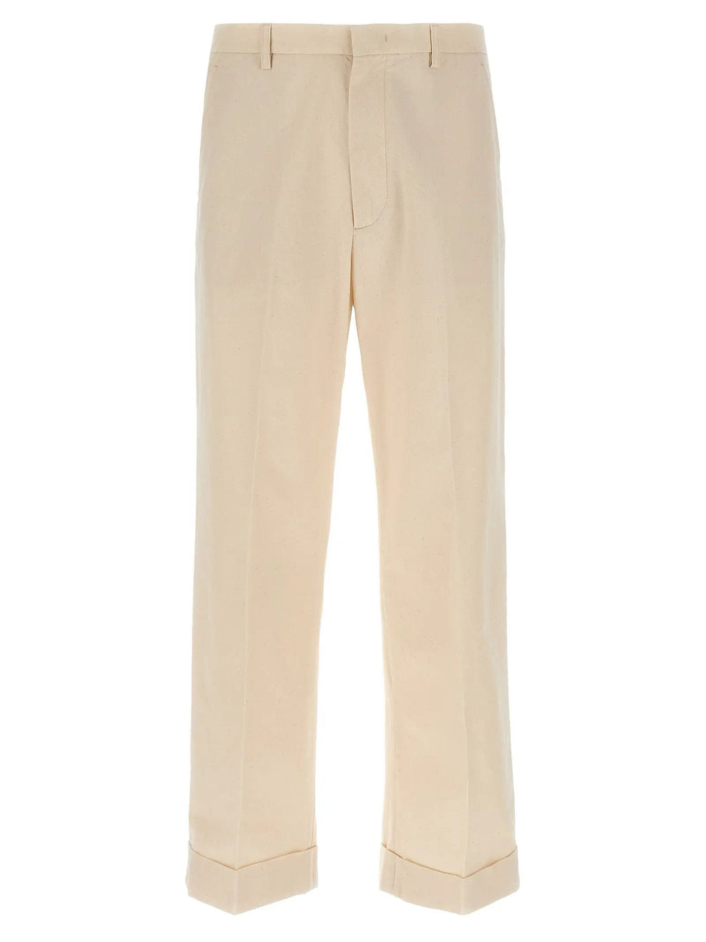 Valentino Garavani Beige Cotton Casual Pants