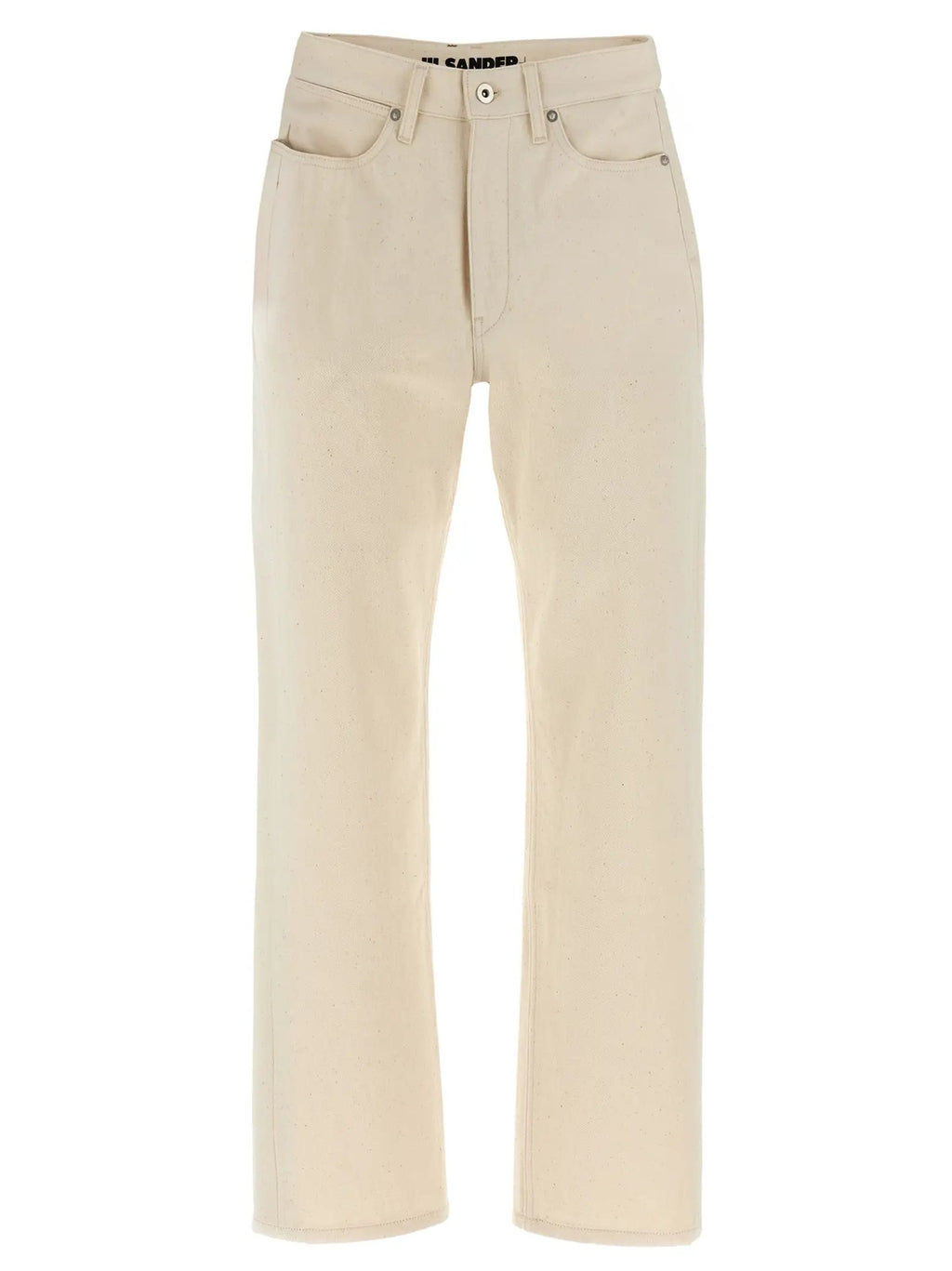 Jil Sander Beige Cotton Jeans Denim