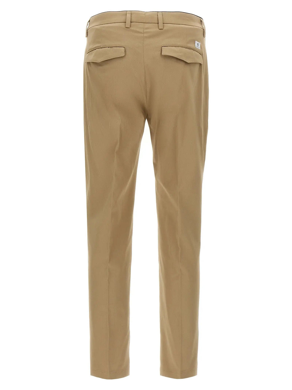 Department 5 Beige Cotton Cropped Pants