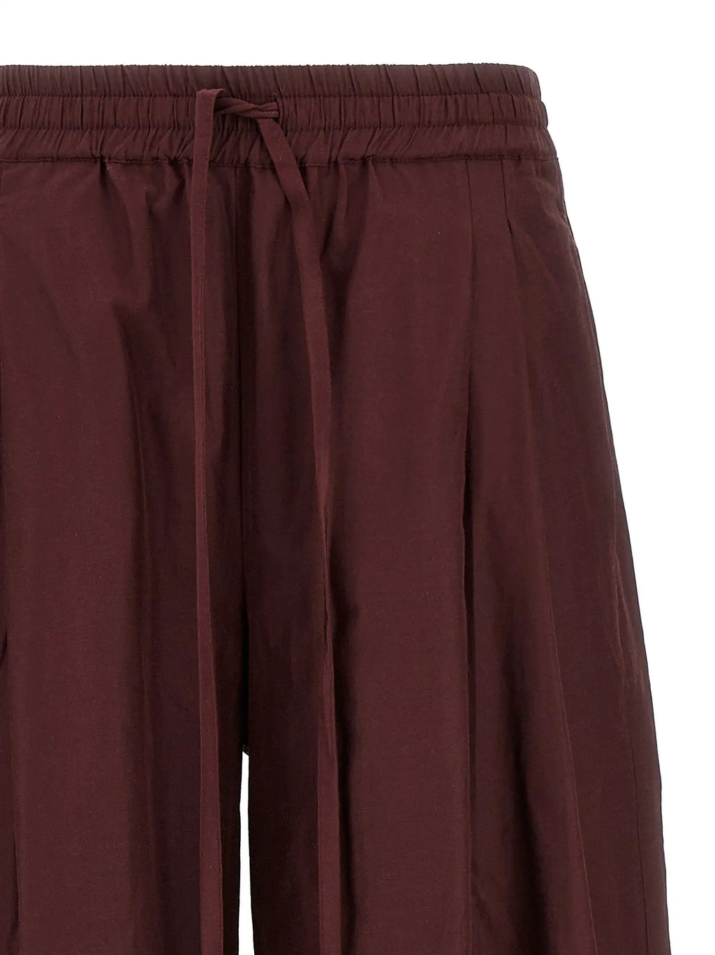 The Andamane Bordeaux Polyester Casual Pants