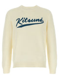 Maison Kitsuné White Cotton Cardigan