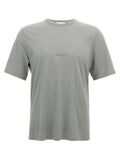Saint Laurent Gray Cotton T-Shirt