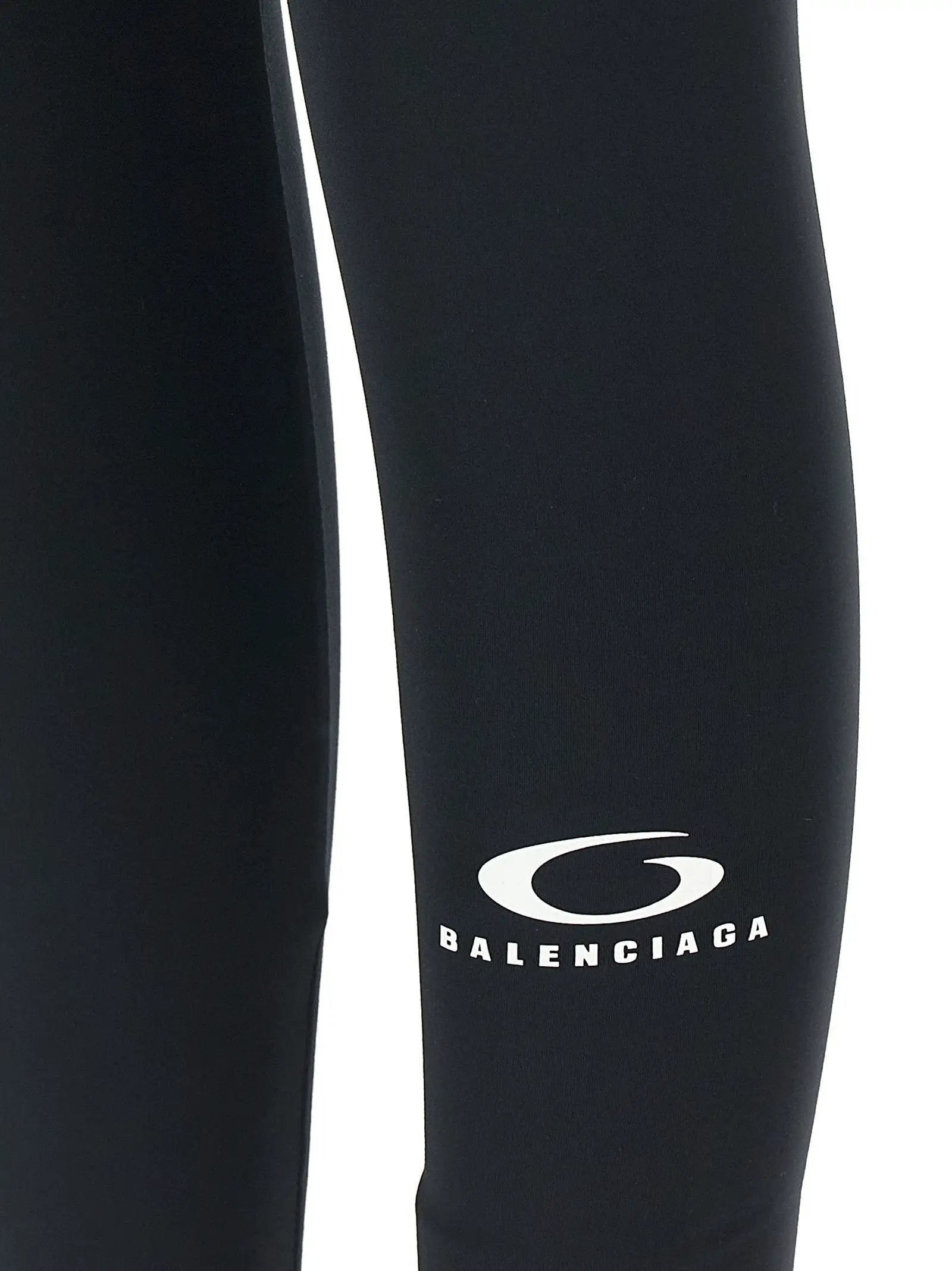 Balenciaga Black Polyester Leggings
