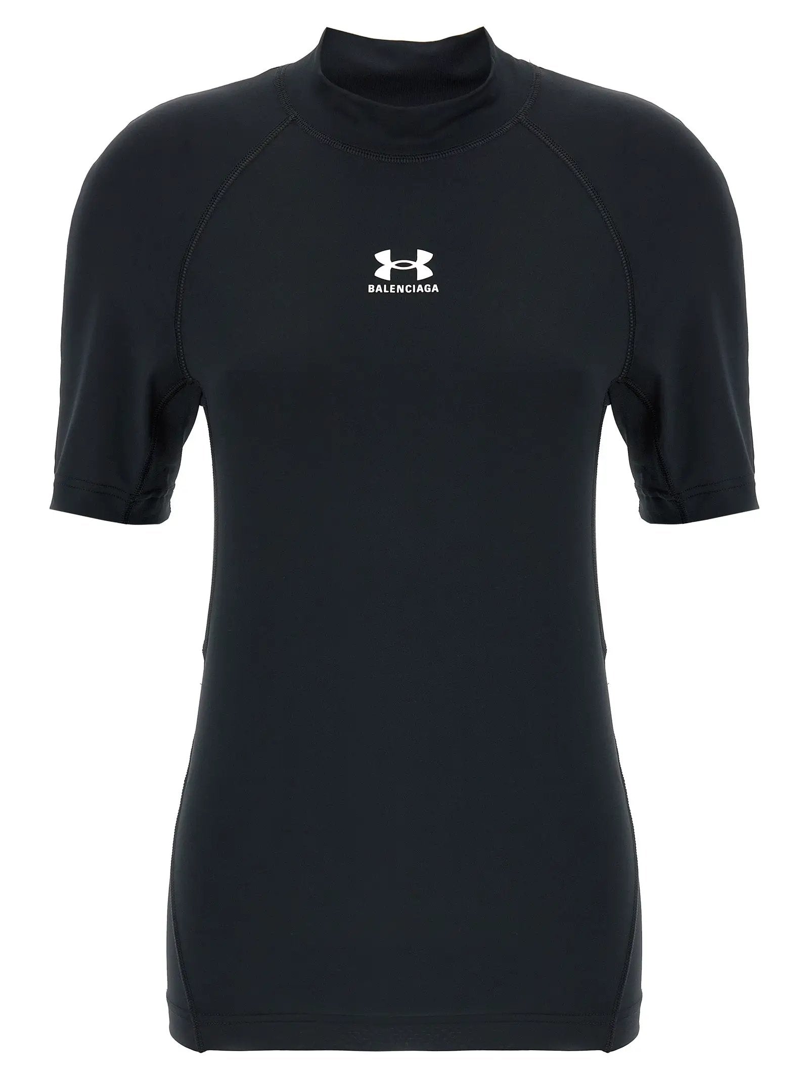 Balenciaga Black Polyester T-Shirt
