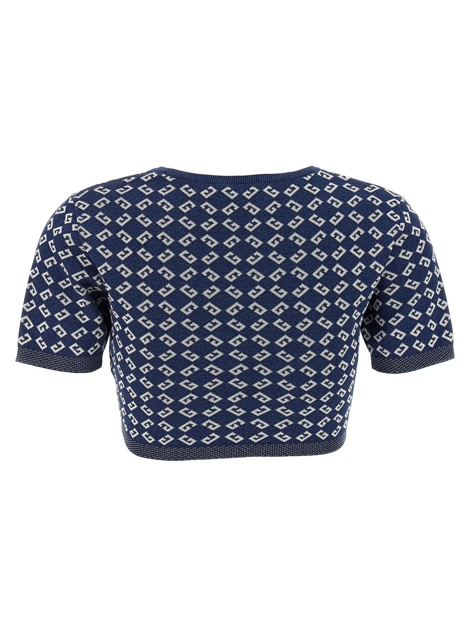 Givenchy Blue Viscose T-Shirt