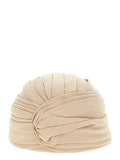 Valentino Garavani Beige Virgin Wool Hat