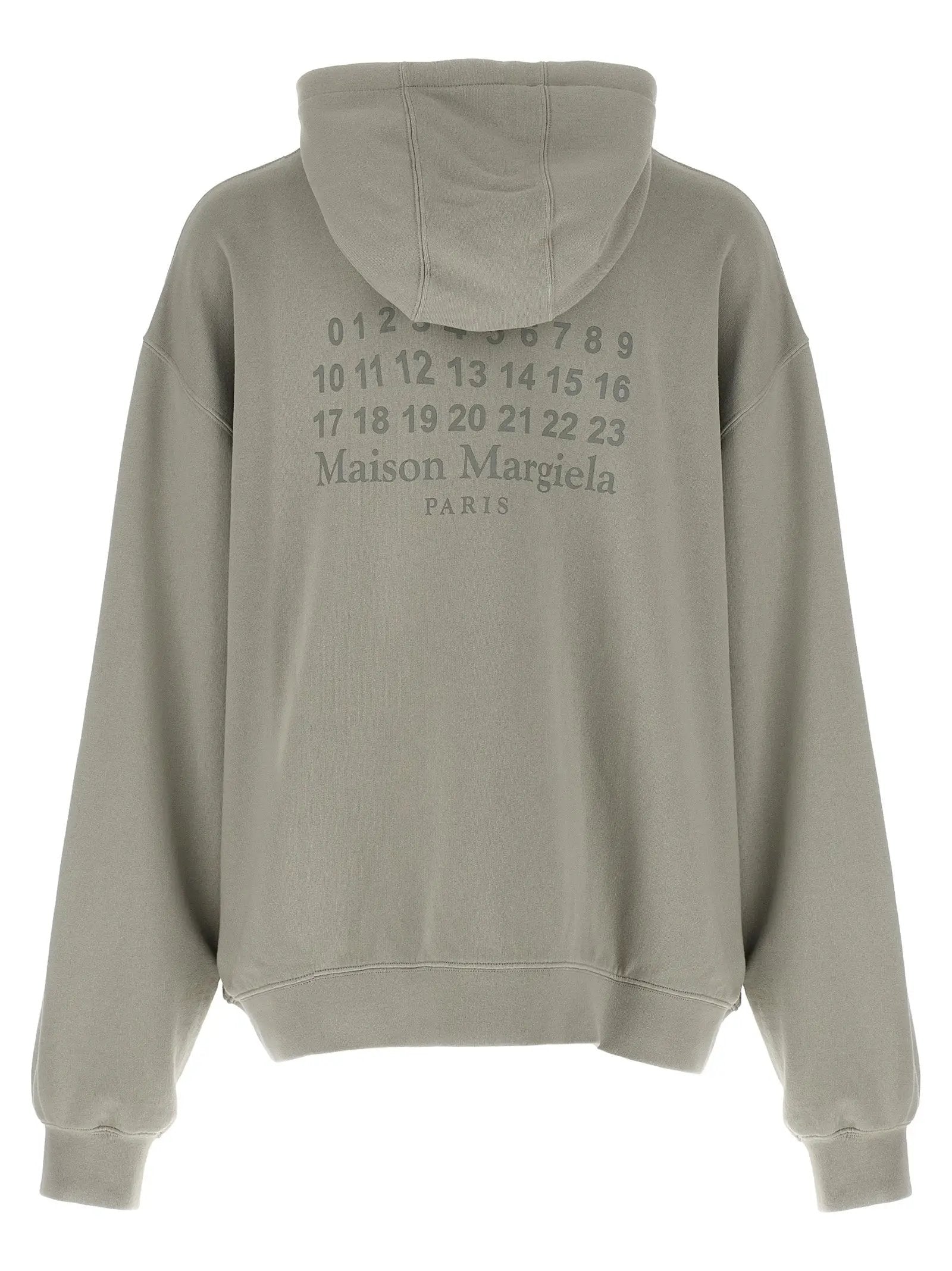 Maison Margiela Gray Cotton Sweatshirt