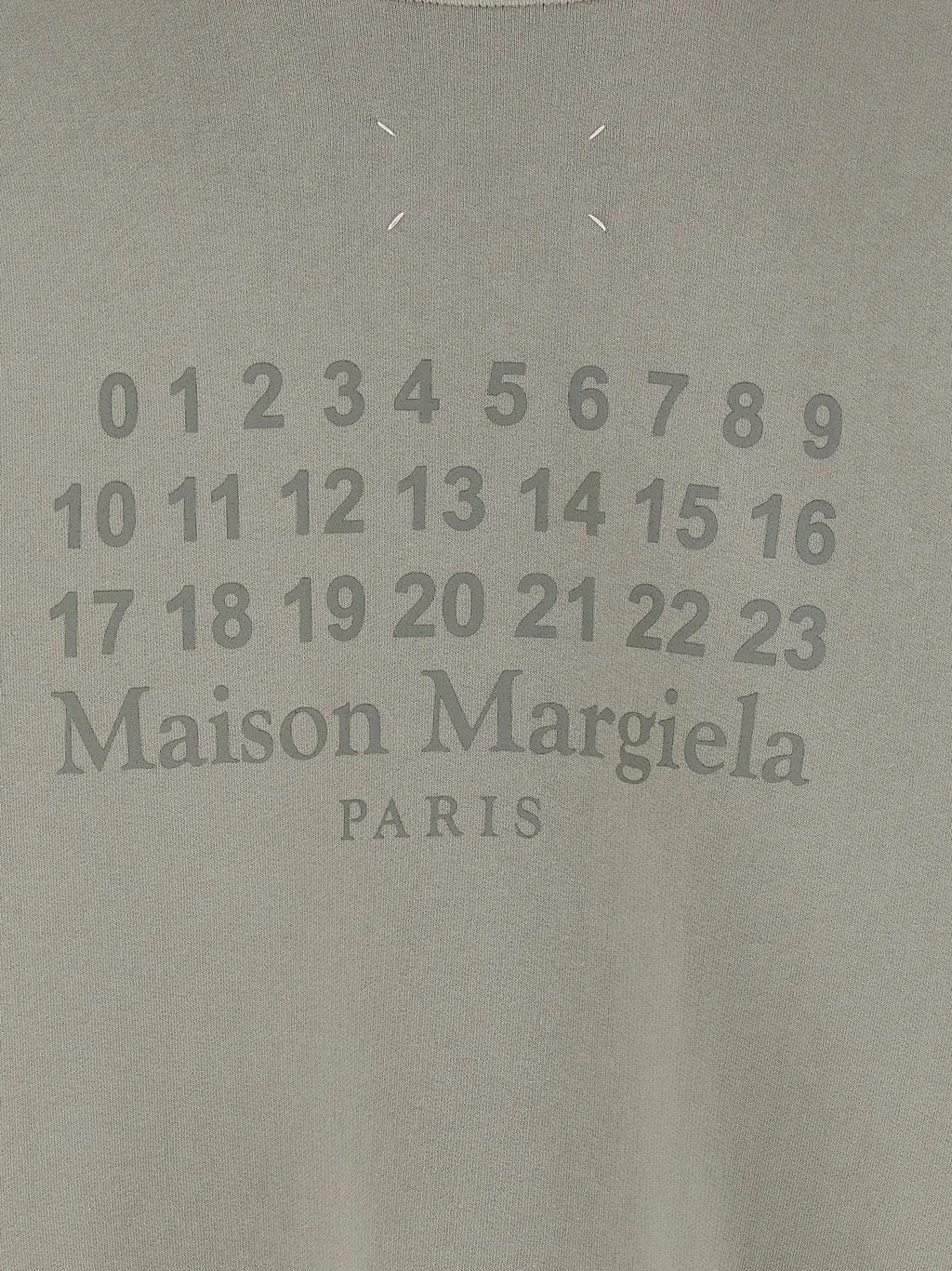 Maison Margiela Gray Cotton Sweatshirt