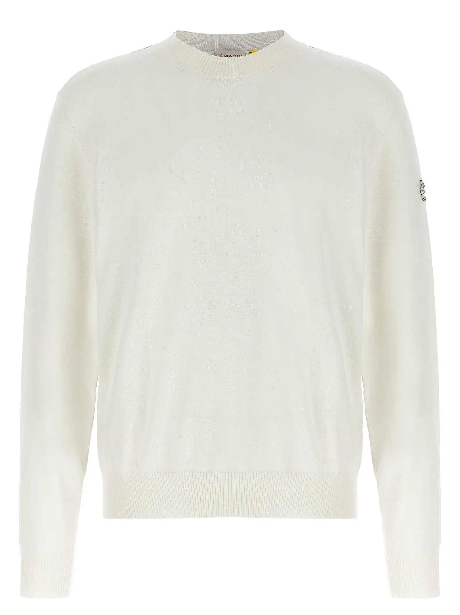 MONCLER GENIUS White Cotton Cardigan