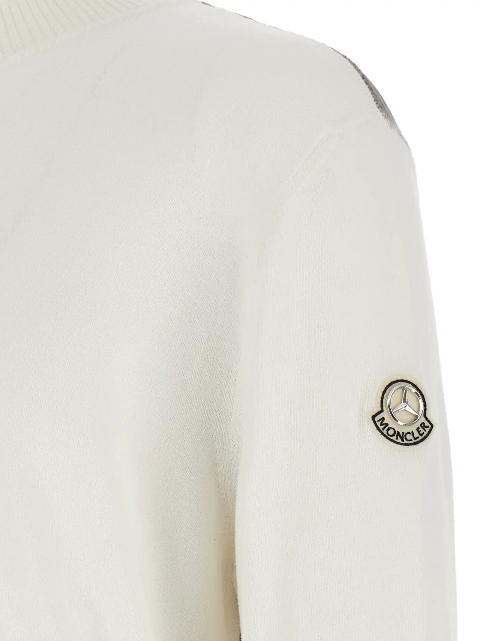 MONCLER GENIUS White Cotton Cardigan