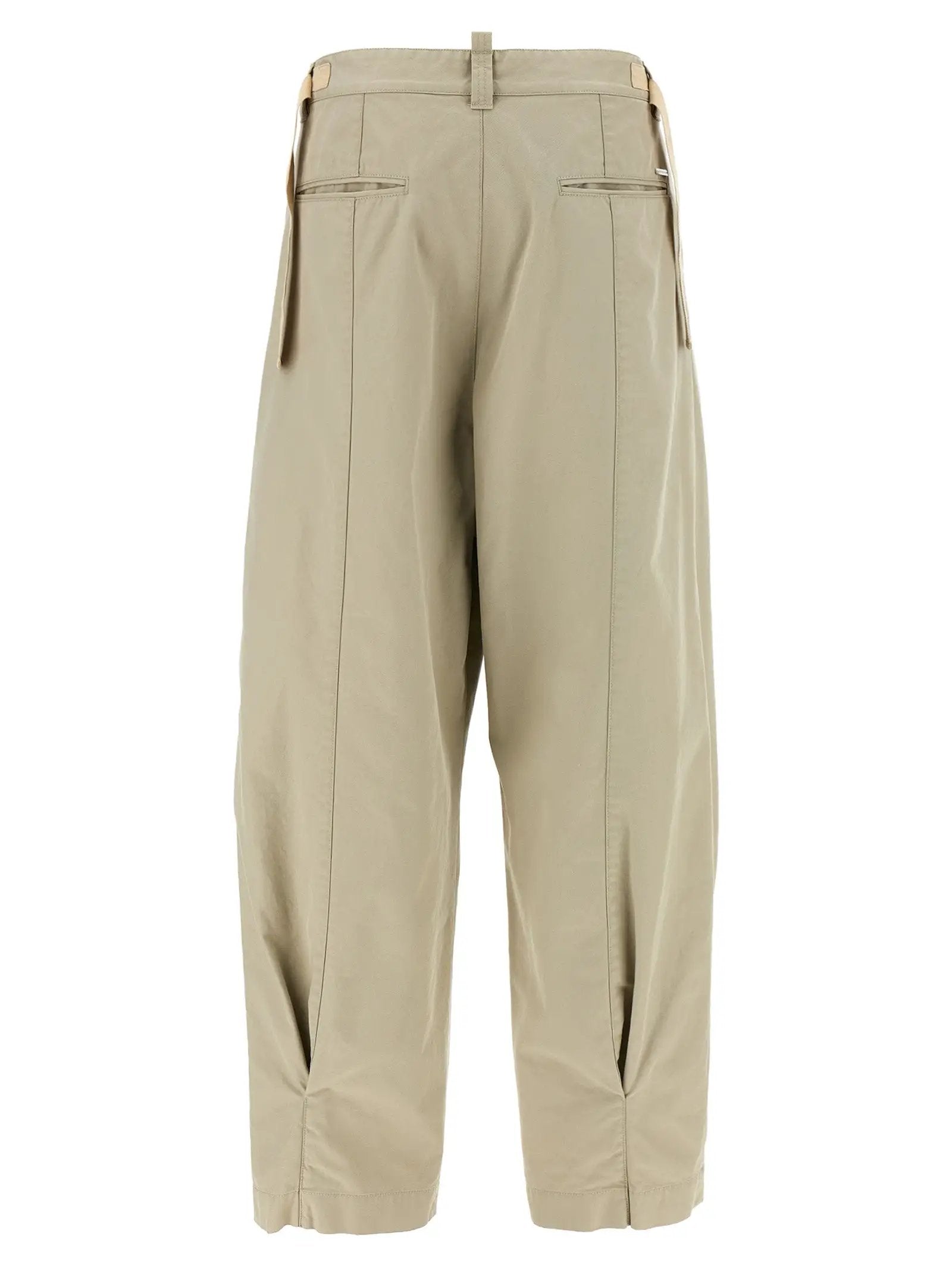 Dsquared² Beige Cotton Casual Pants