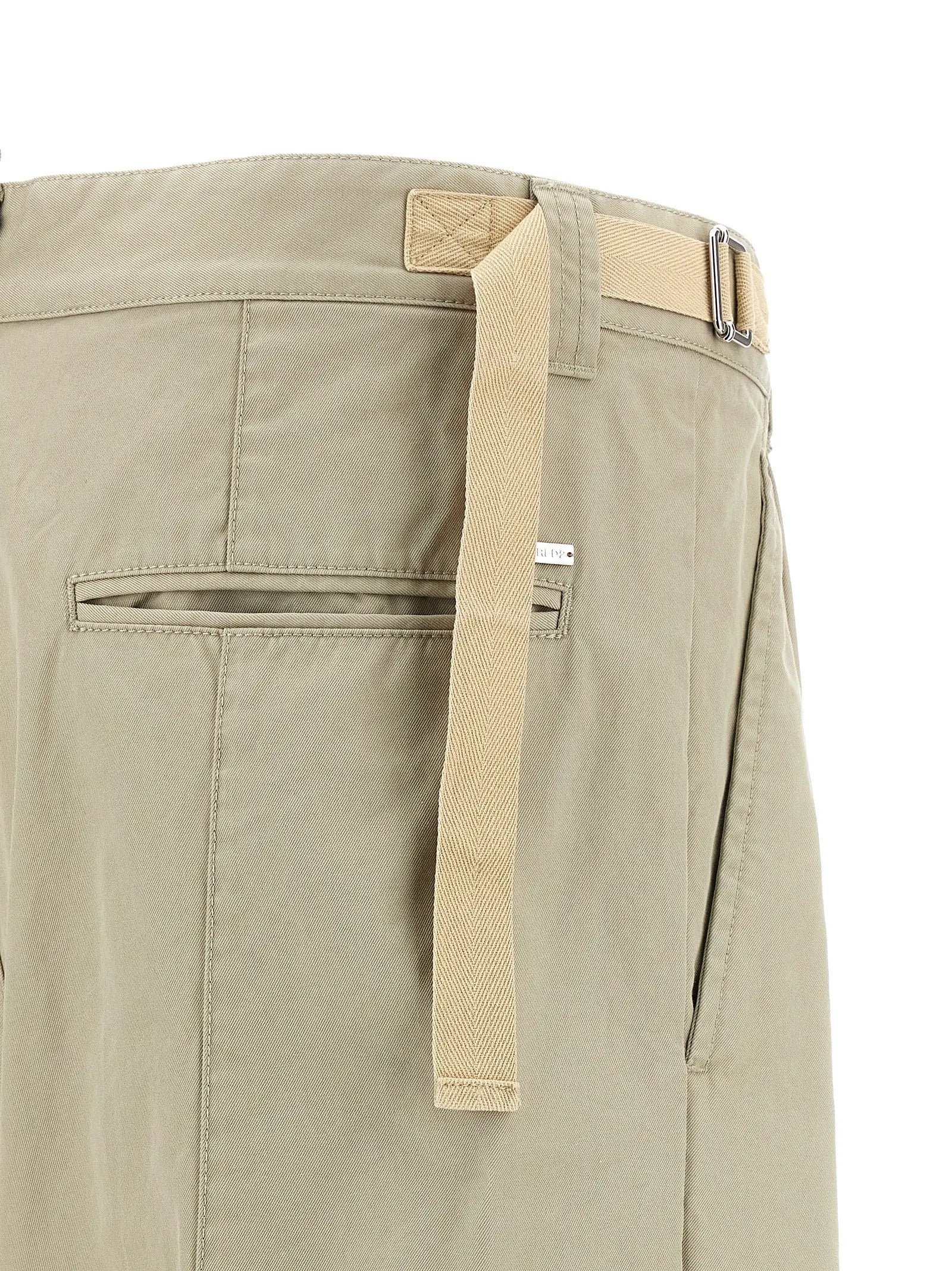 Dsquared² Beige Cotton Casual Pants