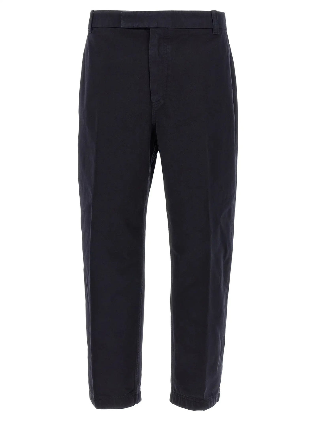 Thom Browne Blue Cotton Casual Pants